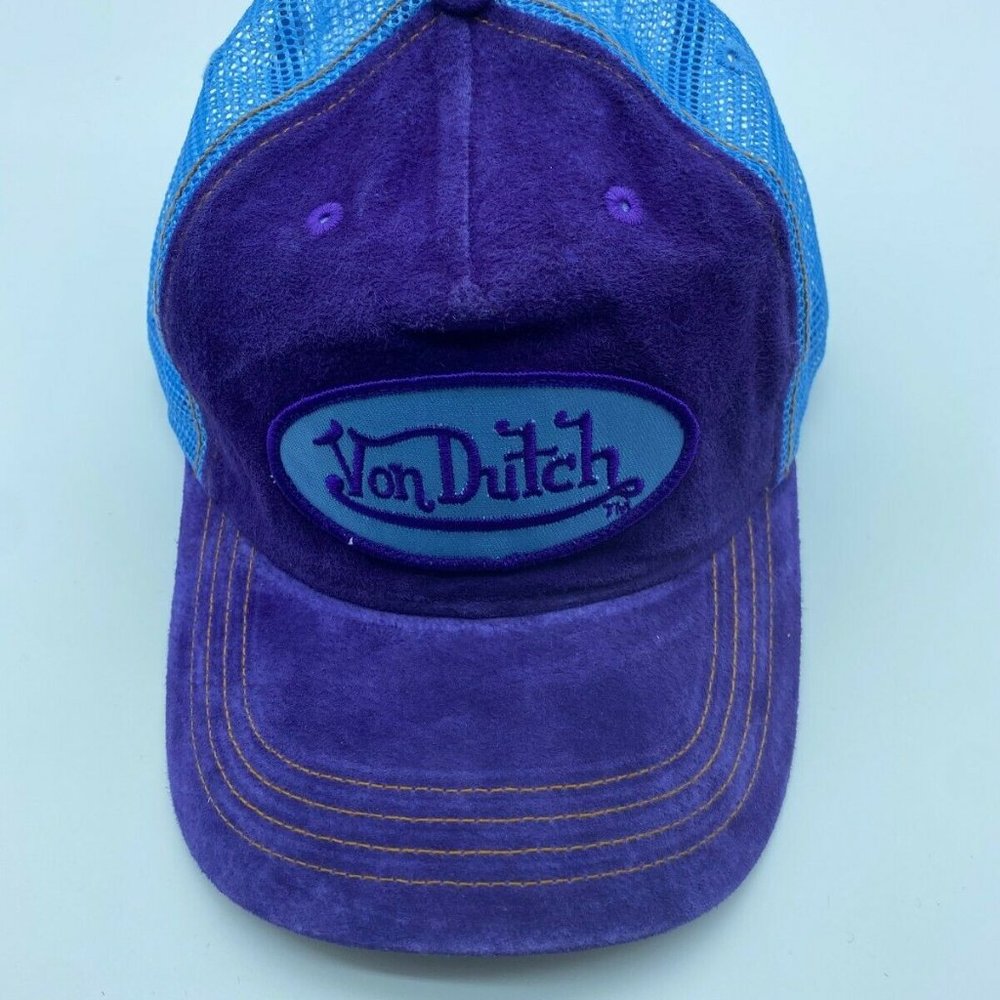 Von Dutch Original Suede Trucker Hat